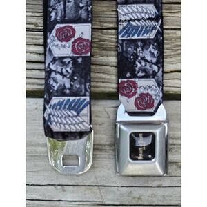 Buckle-Down Attack on Titan Comics Seatbelt Canvas Belt Adjustable OSFA
